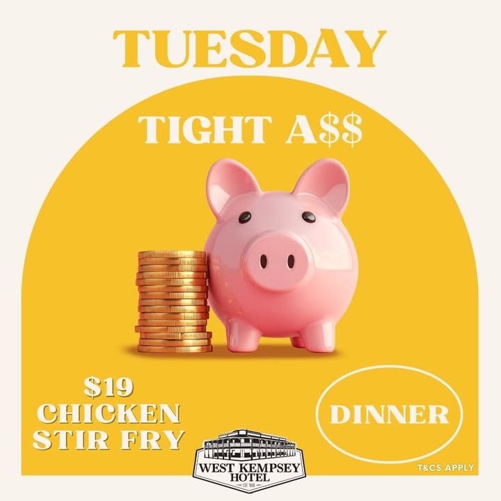 Featured image for âTasty Tuesday Deal: Chicken Stir Fry for $19 at West Kempsey Hotelâ