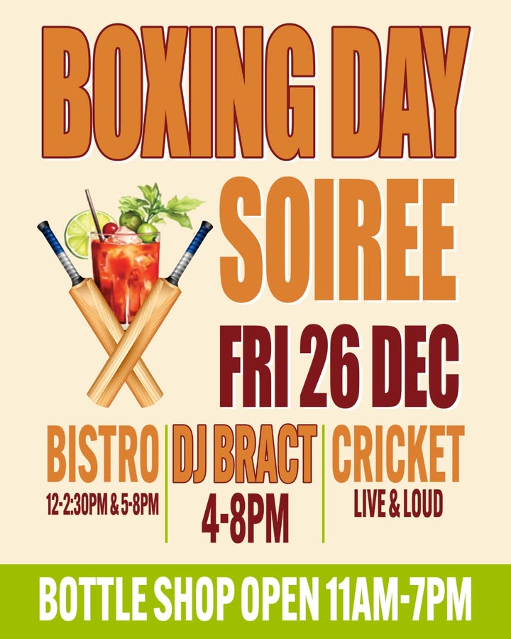Featured image for “Boxing Day Soiree at West Kempsey Hotel”