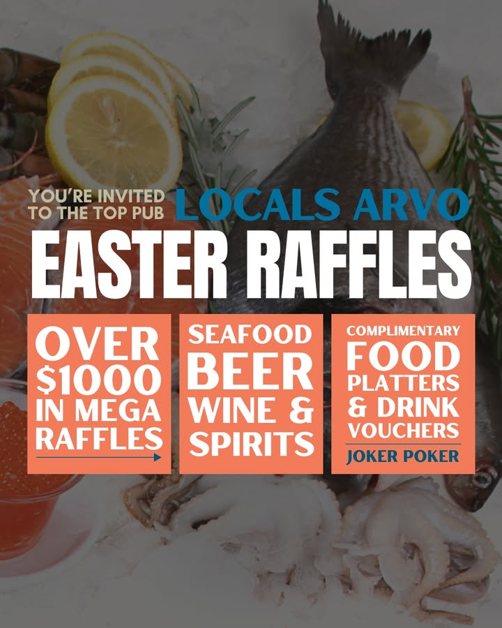 Featured image for “Locals Arvo Easter Raffles at West Kempsey Hotel”
