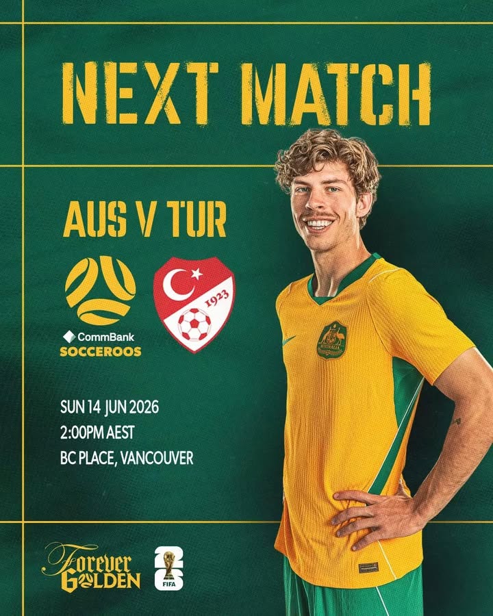 Featured image for “Watch the Socceroos v Türkiye on the Big Screen at West Kempsey Hotel”