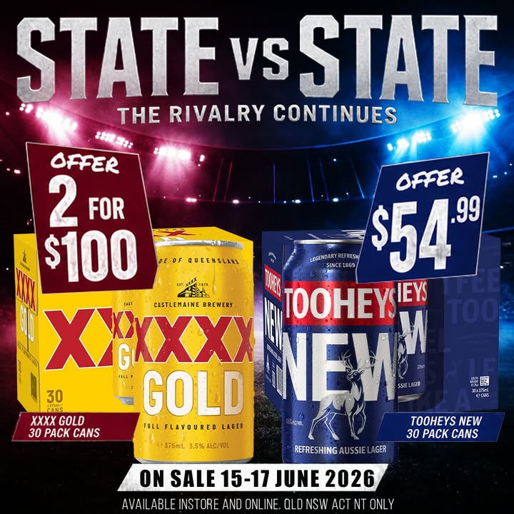 Featured image for “Last Day – State vs State Beer Deals at West Kempsey Hotel”