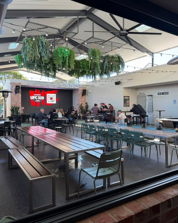 Featured image for “UFC 329 Live at West Kempsey Hotel Beer Garden”