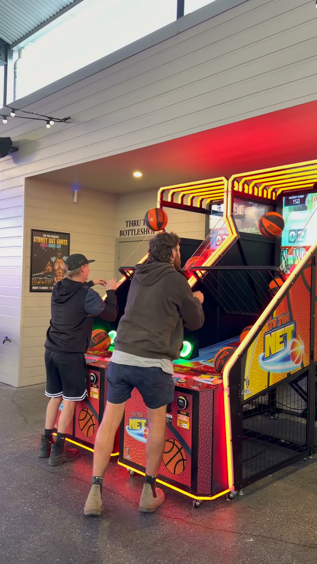 Featured image for “Arcade Basketball Has Landed at West Kempsey Hotel”