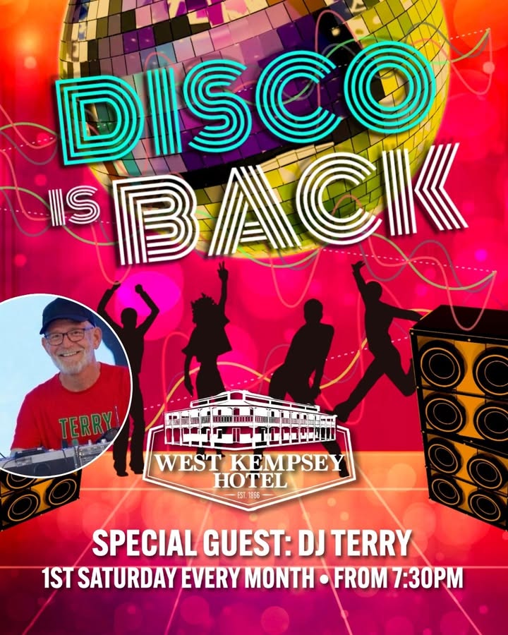 Featured image for “Disco is Back at West Kempsey Hotel with DJ Terry”